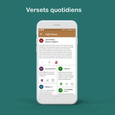 La Bible Commentaires android App screenshot 2